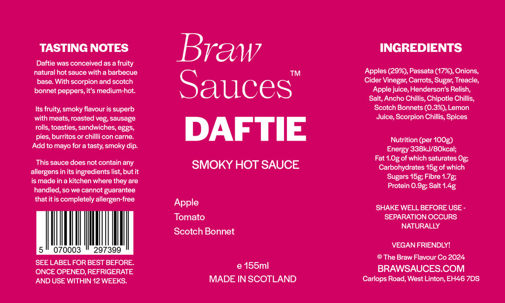 *NEW* Daftie Hot Sauce