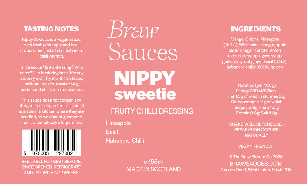 NEW! Nippy Sweetie saucy dressing
